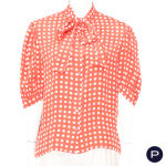 SAINT LAURENT RIVE GAUCHE - 1970'S - BLOUSE