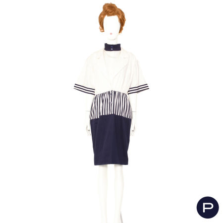 KARL LAGERFELD - PRINTEMPS-ÉTÉ 1997 - ENSEMBLE, HAUT, ROBE