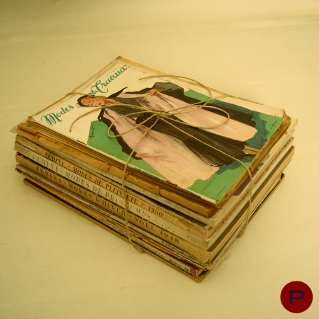 VOGUE, FEMINA, L'ART ET LA MODE, MODES & TRAVAUX, LE PETIT ÉCHO DE LA MODE, LES CAHIERS DE L'ARTISANE COUTURE, RÊVES, EVE, NOUS DEUX, ANNABELLE, AMERICAN MAGAZINE - 1935, 1938, 1946, 1947, 1948 , 1949, 1950, 1951, 1952, 