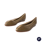 CLAUDE MONTANA X ATTRIBUÉ(E)(S), STÉPHANE KELIAN - 1980'S - PAIRE DE BALLERINES