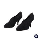 CLAUDE MONTANA X STÉPHANE KELIAN - 1980'S - PAIRE D'ESCARPINS