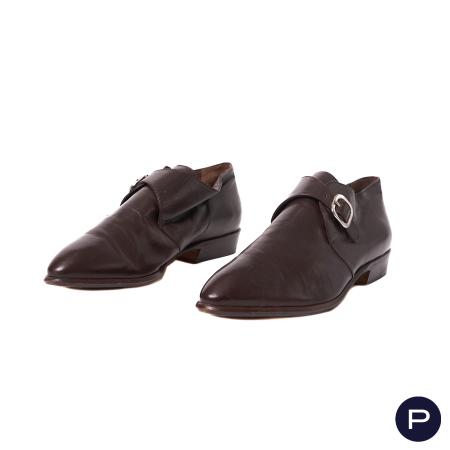 STEPHANE KÉLIAN - PAIRE DE RICHELIEUS À BOUCLES