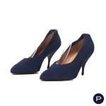 THIERRY MUGLER X ATTRIBUÉ(E)(S), MAUD FRIZON - 1980'S - PAIRE D'ESCARPINS