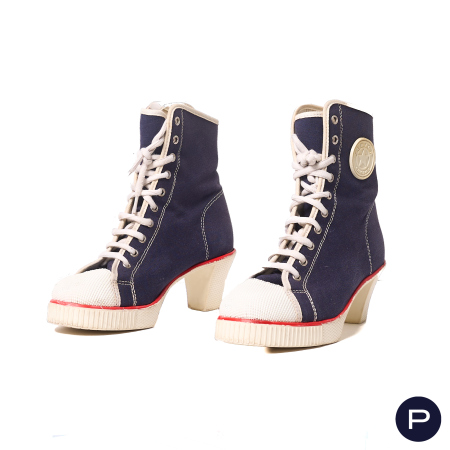 JUNIOR GAULTIER - PRINTEMPS-ÉTÉ 1989 - PAIRE DE BOTTINES