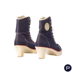 JUNIOR GAULTIER - PRINTEMPS-ÉTÉ 1989 - PAIRE DE BOTTINES