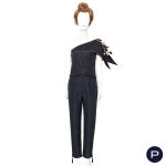 CLAUDE MONTANA X GIBO - AUTOMNE-HIVER 1979/80 - ENSEMBLE