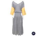 JC DE CASTELBAJAC X ICEBERG - 1980'S - ENSEMBLE, HAUT, JUPE