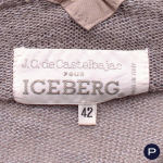JC DE CASTELBAJAC X ICEBERG - 1980'S - ENSEMBLE, HAUT, JUPE
