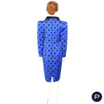 CLAUDE PÉTIN X DIAMANT NOIR - 1980'S - ROBE