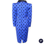 CLAUDE PÉTIN X DIAMANT NOIR - 1980'S - ROBE