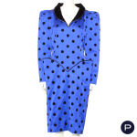 CLAUDE PÉTIN X DIAMANT NOIR - 1980'S - ROBE