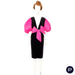 SAINT LAURENT RIVE GAUCHE - 1985 - ROBE DU SOIR