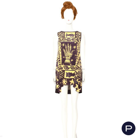 CHRISTIAN LACROIX - PRINTEMPS-ÉTÉ 1993 - ROBE