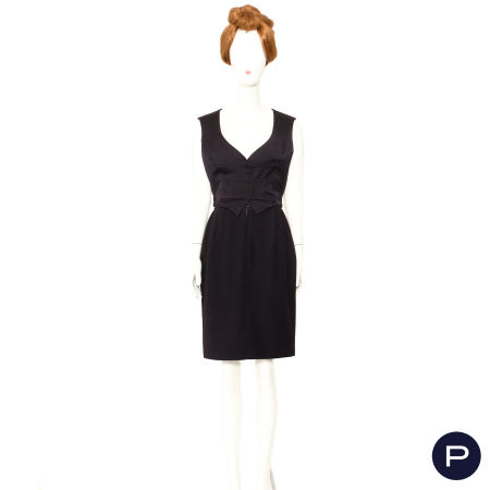 THIERRY MUGLER - PRINTEMPS-ÉTÉ 1987 - ENSEMBLE, GILET, JUPE