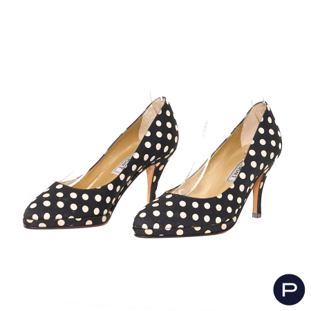 GIANNI VERSACE - 1990'S - PAIRE D'ESCARPINS