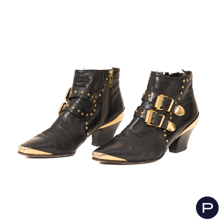 GIANNI VERSACE - PAIRE DE SANTIAGS