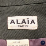 ALAÏA - CIRCA 1990 - TAILLEUR