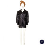 ALAÏA - AUTOMNE-HIVER 1990/91 - ENSEMBLE, BLOUSON, JUPE