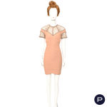 HERVÉ LÉGER COUTURE - PRINTEMPS-ÉTÉ 1994 - ROBE