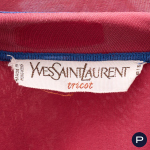 YVES SAINT LAURENT TRICOT - CIRCA 1980 - CORSAGE