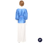 SAINT LAURENT RIVE GAUCHE - CIRCA 1980 - CORSAGE