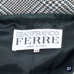 GIANFRANCO FERRÉ - 1990'S - TAILLEUR, CHÂLE