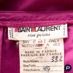 SAINT LAURENT RIVE GAUCHE - BLOUSE