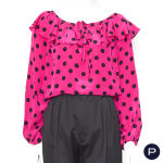 SAINT LAURENT RIVE GAUCHE - CIRCA 1980 - BLOUSE