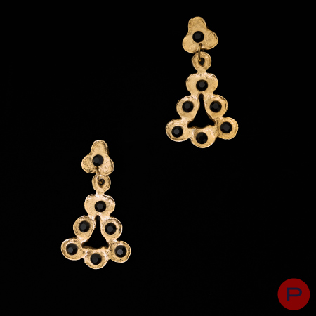 CAROLE SAINT GERMÈS- PAIRE DE BOUCLES D'OREILLES