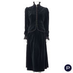 ANONYME - CIRCA 1976 - ENSEMBLE, VESTE, JUPE