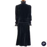 ANONYME - CIRCA 1976 - ENSEMBLE, VESTE, JUPE