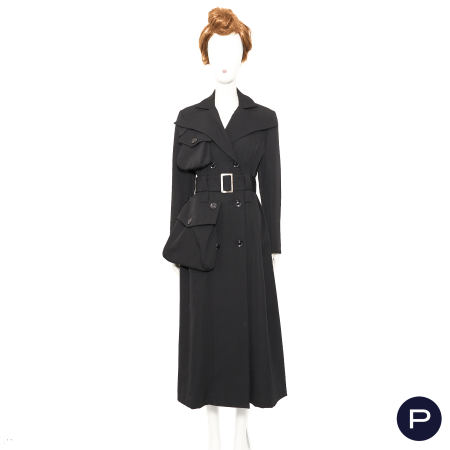 YOHJI YAMAMOTO - AUTOMNE-HIVER 2004/05 - TRENCH-COAT