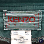 KENZO - CIRCA 1985 - ROBE-MANTEAU