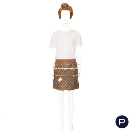 LOUIS VUITTON X NICOLAS GHESQUIÈRE - 2018 - JUPE