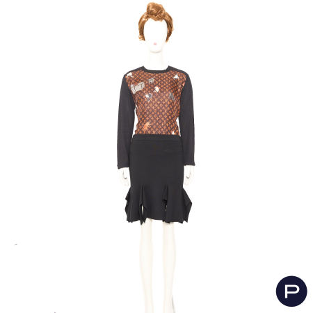 LOUIS VUITTON X NICOLAS GHESQUIÈRE - 2018 - JUPE