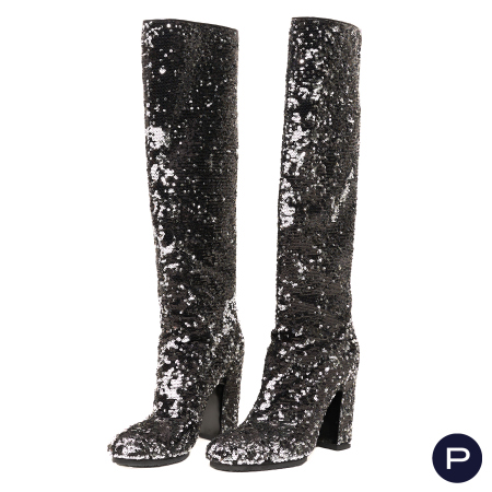 LOUIS VUITTON - PAIRE DE BOTTES