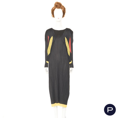 PLEATS PLEASE - ENSEMBLE, VESTE, ROBE