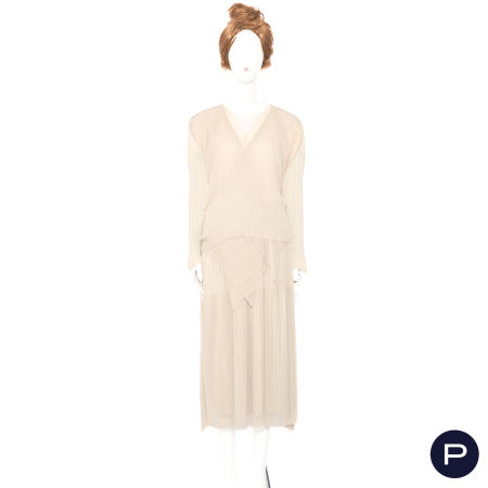 PLEATS PLEASE - ENSEMBLE, VESTE, JUPE