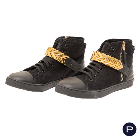 LOUIS VUITTON - PAIRE DE BOTTINES