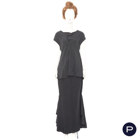 YOHJI YAMAMOTO, YOHJI YAMAMOTO + NOIR - 2000'S - TUNIQUE, JUPE