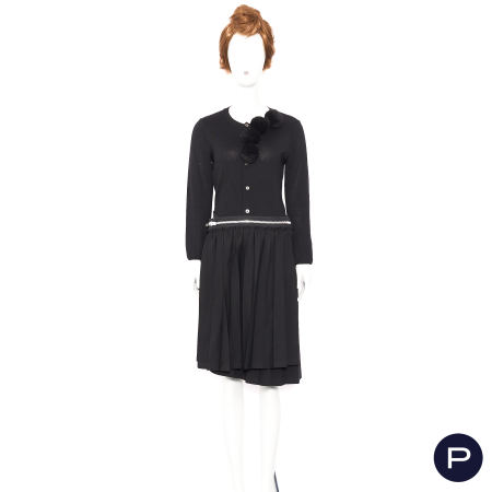 COMME DES GARÇONS TRICOT - 2010'S - JUPE PORTEFEUILLE