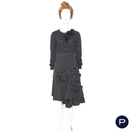 COMME DES GARÇONS - 2000/10'S - JUPE PORTEFEUILLE