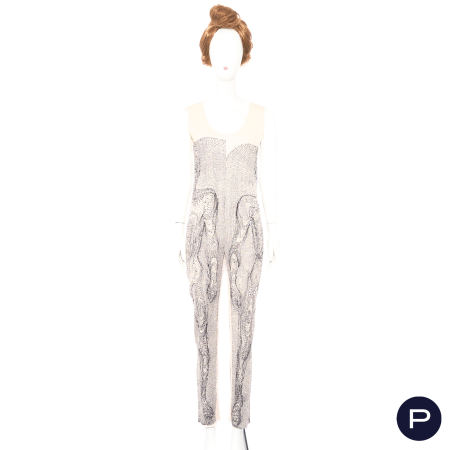 PLEATS PLEASE X TIM HAWKINSON - 1998 - COMBINAISON-PANTALON