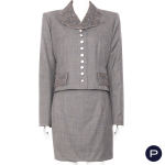 CHRISTIAN DIOR BOUTIQUE X JOHN GALLIANO - ENSEMBLE, VESTE, ROBE