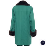 YVES SAINT LAURENT FOURRURES - CIRCA 1990 - MANTEAU