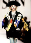 JEAN-CHARLES DE CASTELBAJAC KO AND CO - AUTOMNE-HIVER 1988/89 - MANTEAU