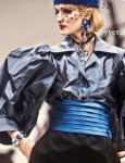 YVES SAINT LAURENT HAUTE COUTURE, SAINT LAURENT RIVE GAUCHE - AUTOMNE-HIVER 1984/85, DONT  - SERRE-TAILLE