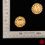CHANEL - 1980'S- PAIRE DE BOUCLES D'OREILLES