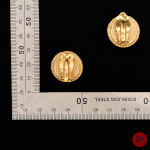 CHANEL - 1982- PAIRE DE BOUCLES D'OREILLES