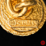 CHANEL - CIRCA 1980- BOUTONS DE MANCHETTE